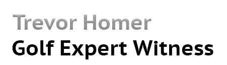 Golf Expert Witness - Trevor Homer